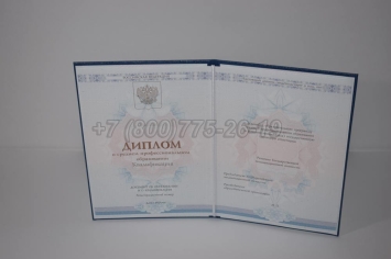 Диплом Техникума 2025г ГОЗНАК в Ижевске