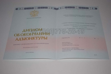Диплом Адъюнктуры 2022г в Ижевске